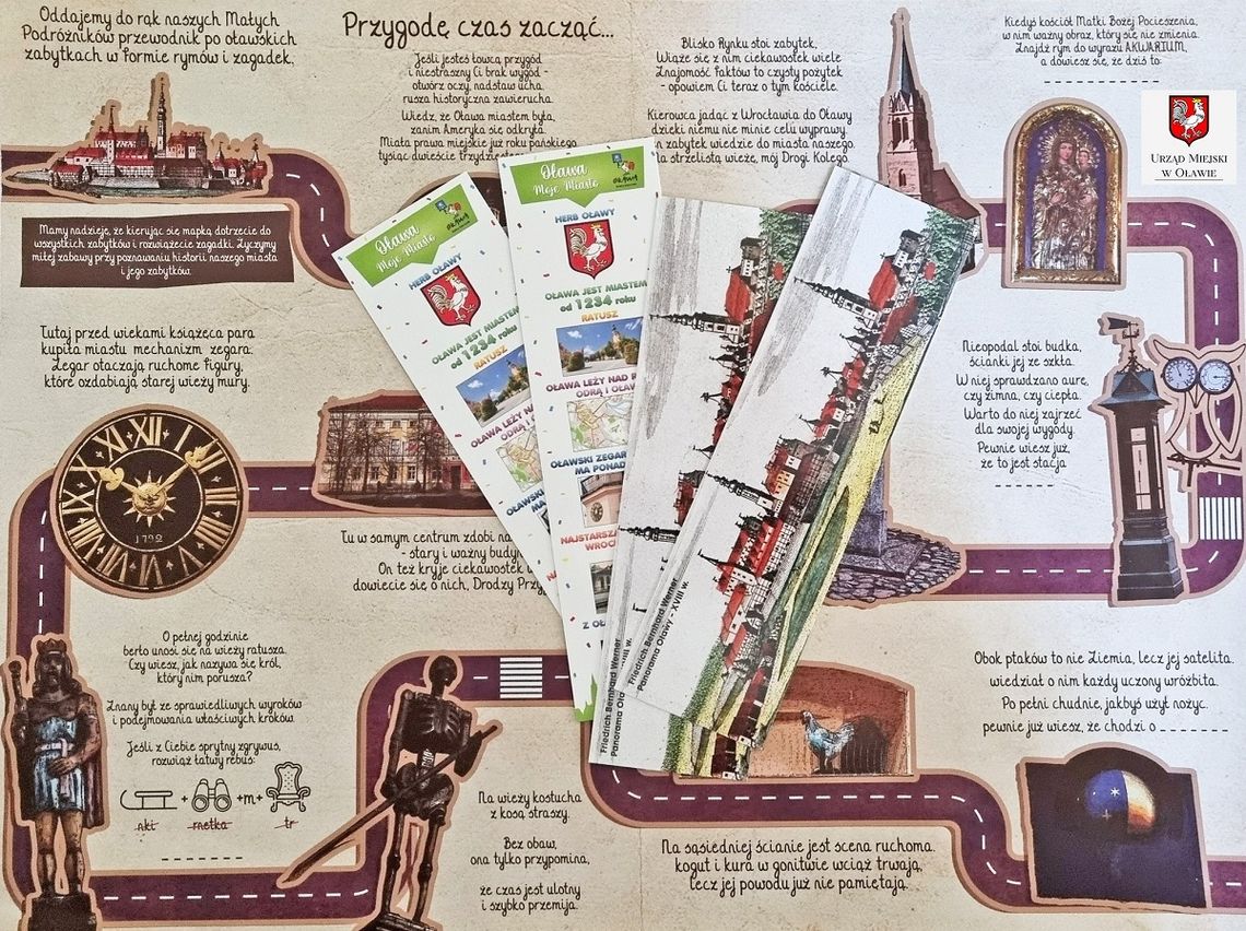 Jest mapa oławskich zabytków Jest mapa oławskich zabytków