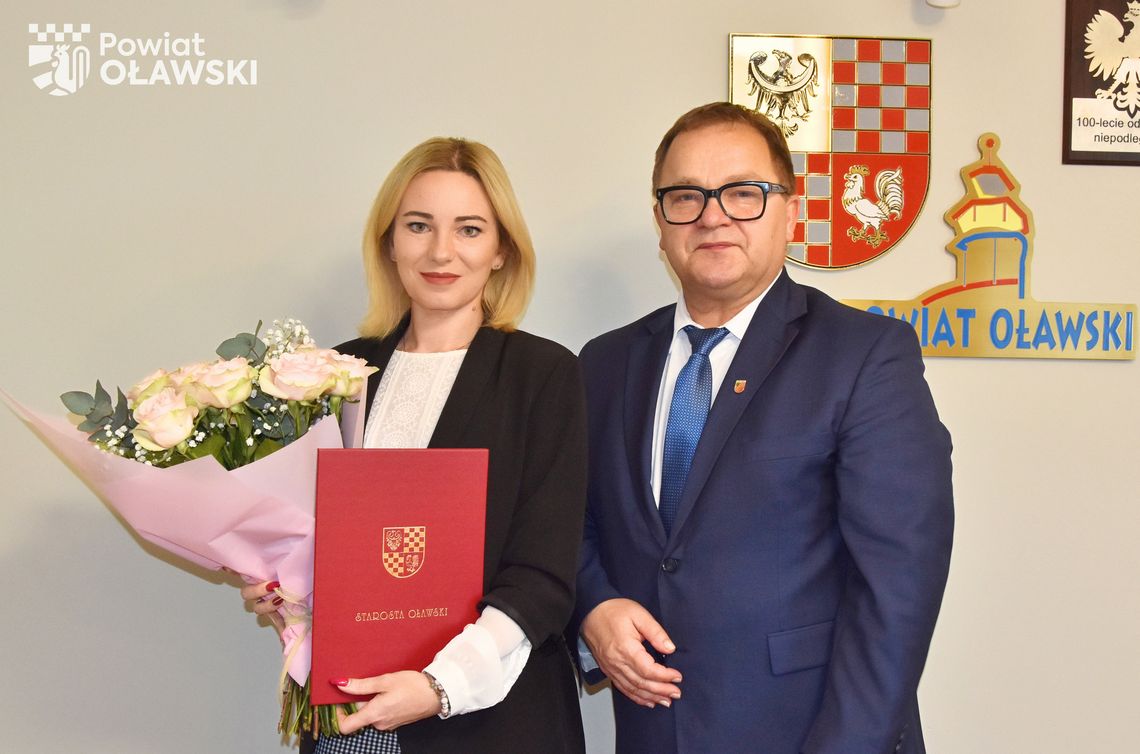 Jest nowa dyrektor PCPR w Oławie Jest nowa dyrektor PCPR w Oławie