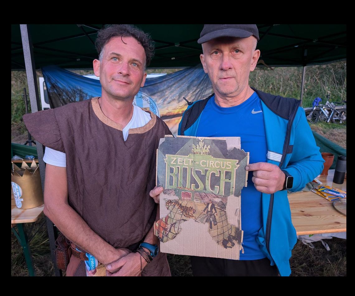 Jest plakat Cyrku Buscha! W strzępach, ale... oryginalny