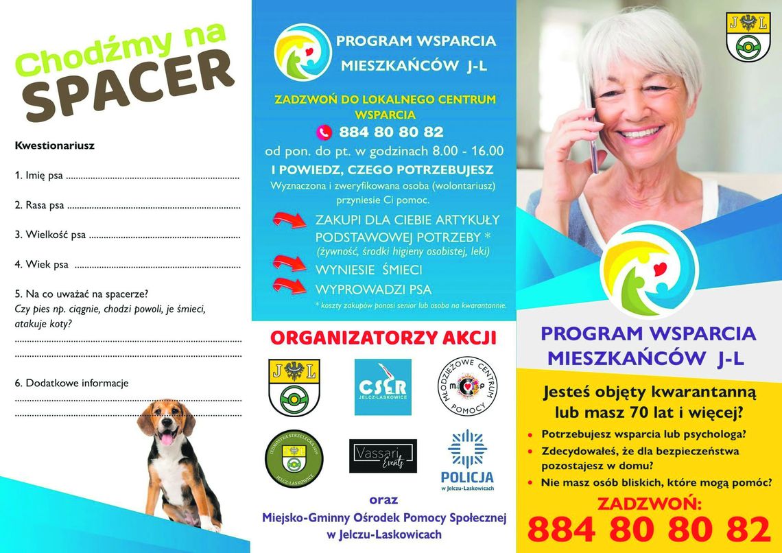  Jesteś seniorem? Przebywasz na kwarantannie? Oni ci pomogą!