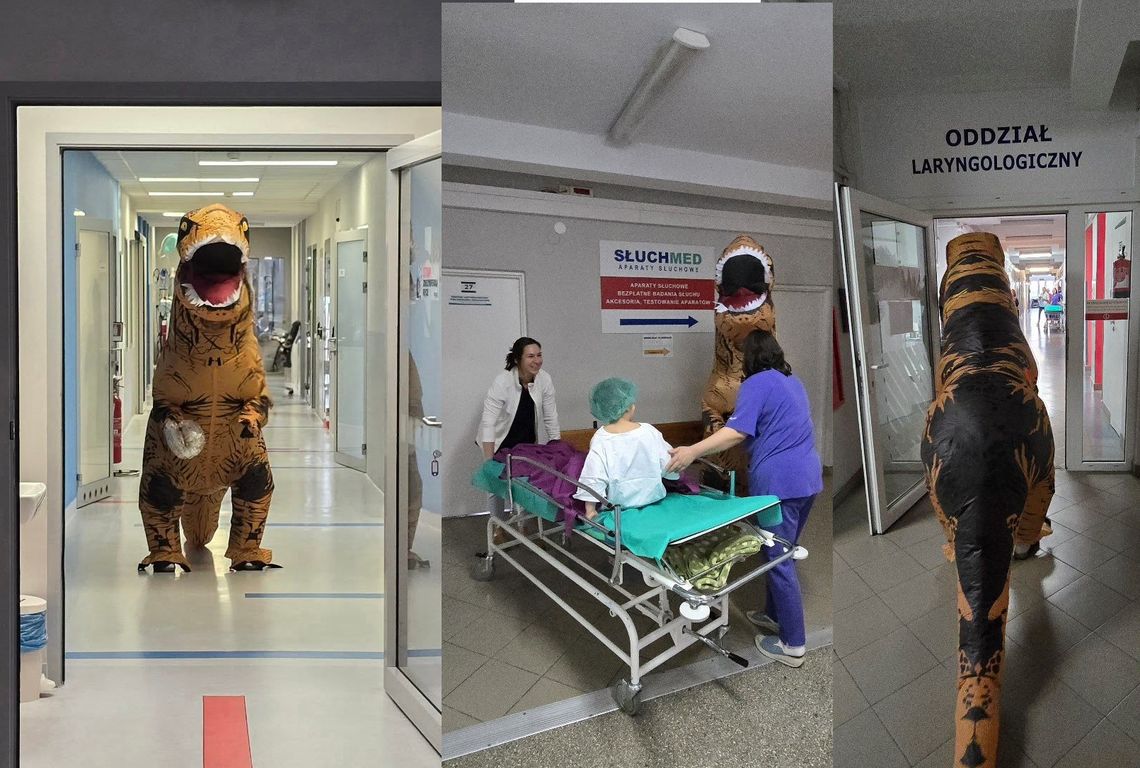 Jurassic Park na Oddziale Laryngologicznym!