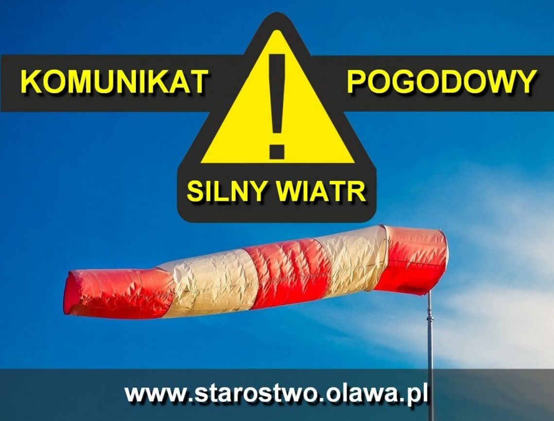 Jutro od rana znów powieje!