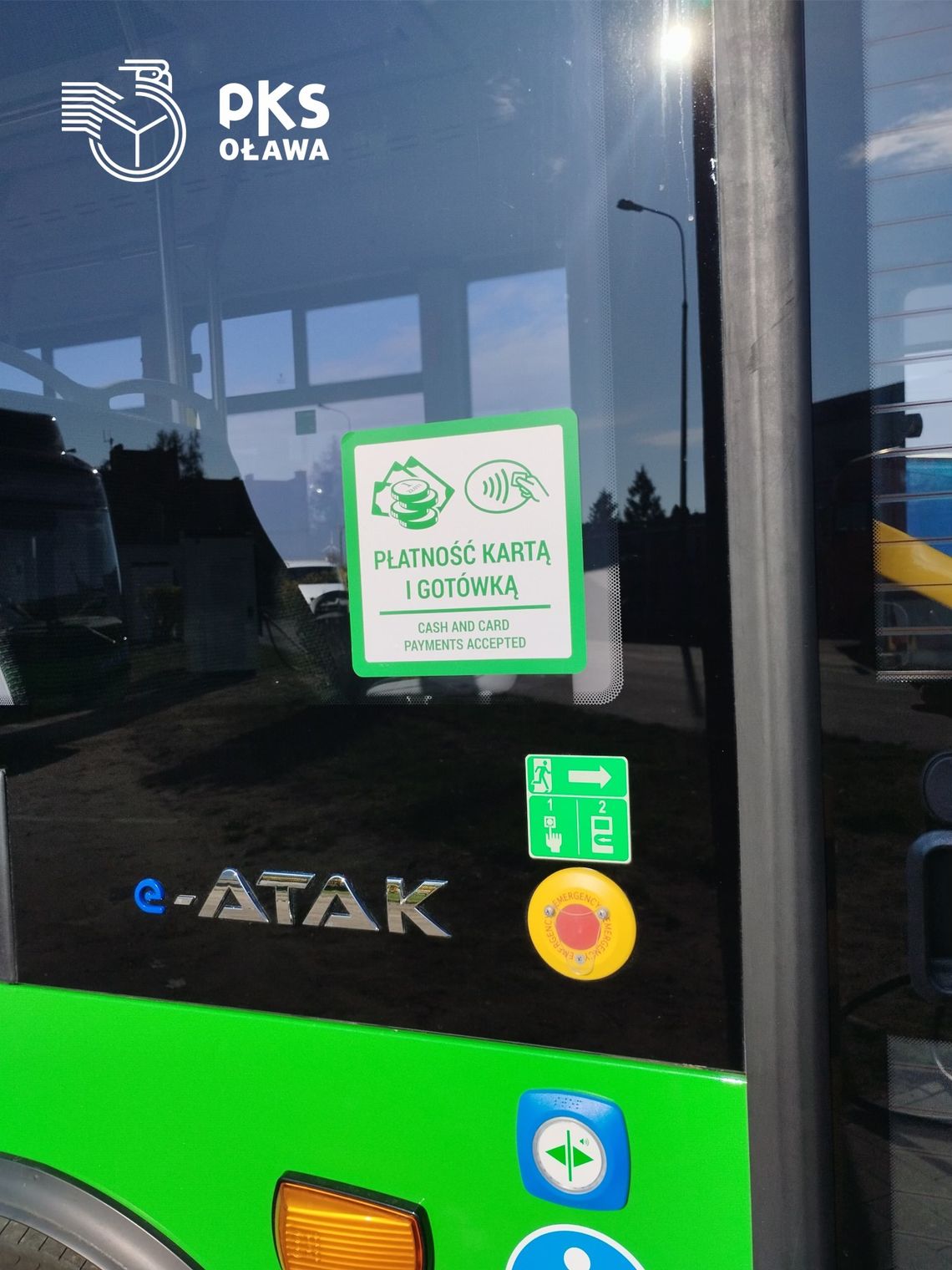 Już można płacić kartą w autobusach PKS Oława Już można płacić kartą w autobusach PKS Oława