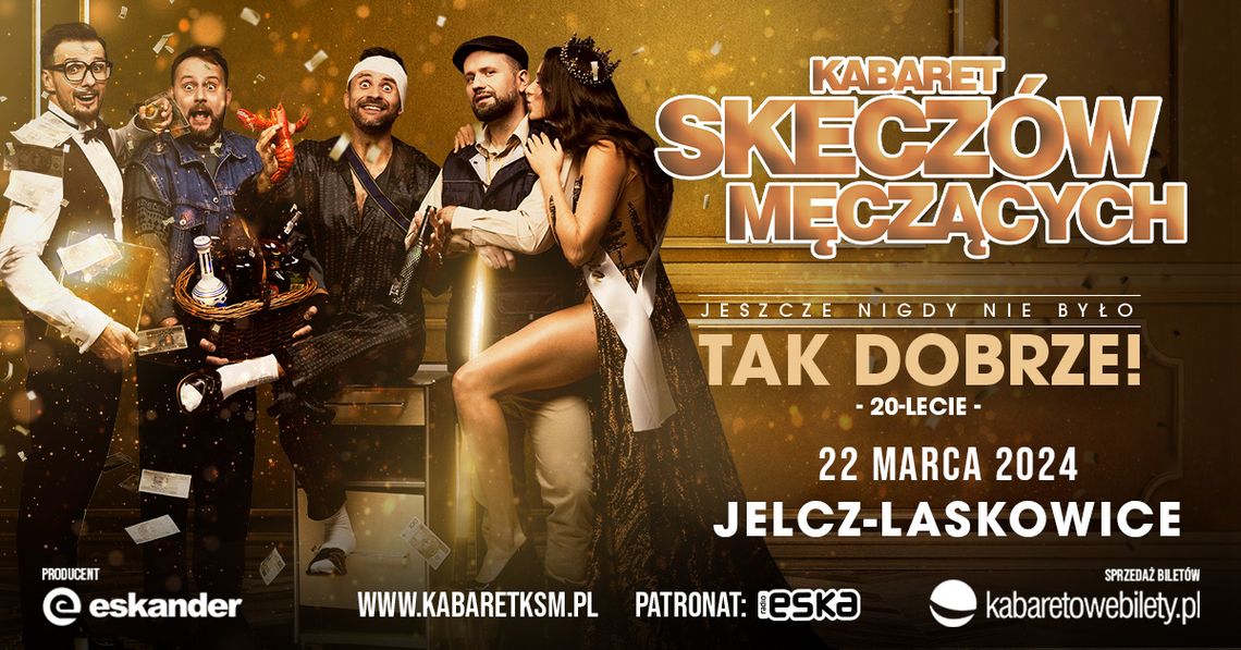 Kabaret Skeczów Męczących wystąpi w Jelczu-Laskowicach