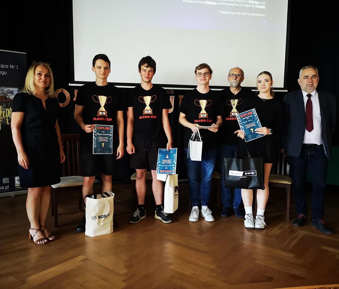 Kacper, Dawid i Aleksander górą w "Oława CUP 2024"