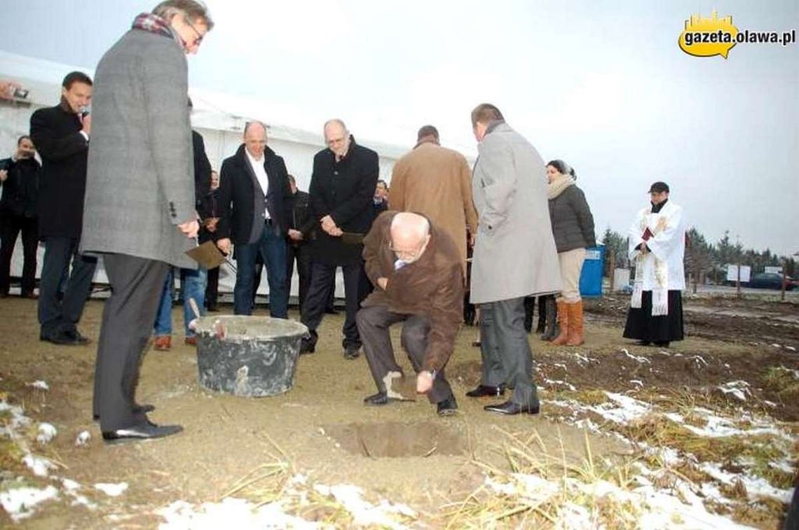Kamień węgielny pod "Galerię Podium"