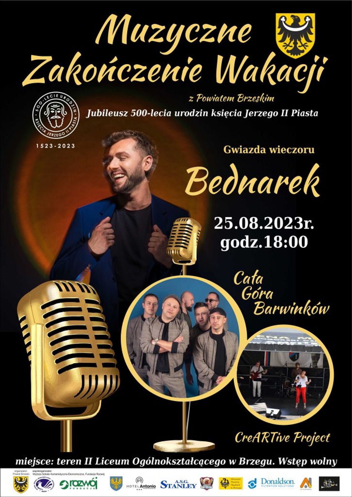 Już wkrótce - Kamil Bednarek gwiazdą wieczoru podczas Muzycznego Zakończenia Wakacji Już wkrótce - Kamil Bednarek gwiazdą wieczoru podczas Muzycznego Zakończenia Wakacji