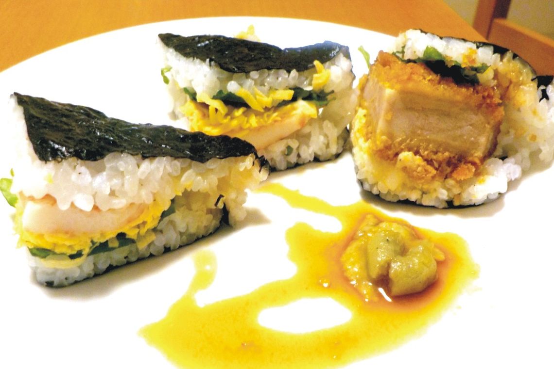 Kanapki a`la sushi