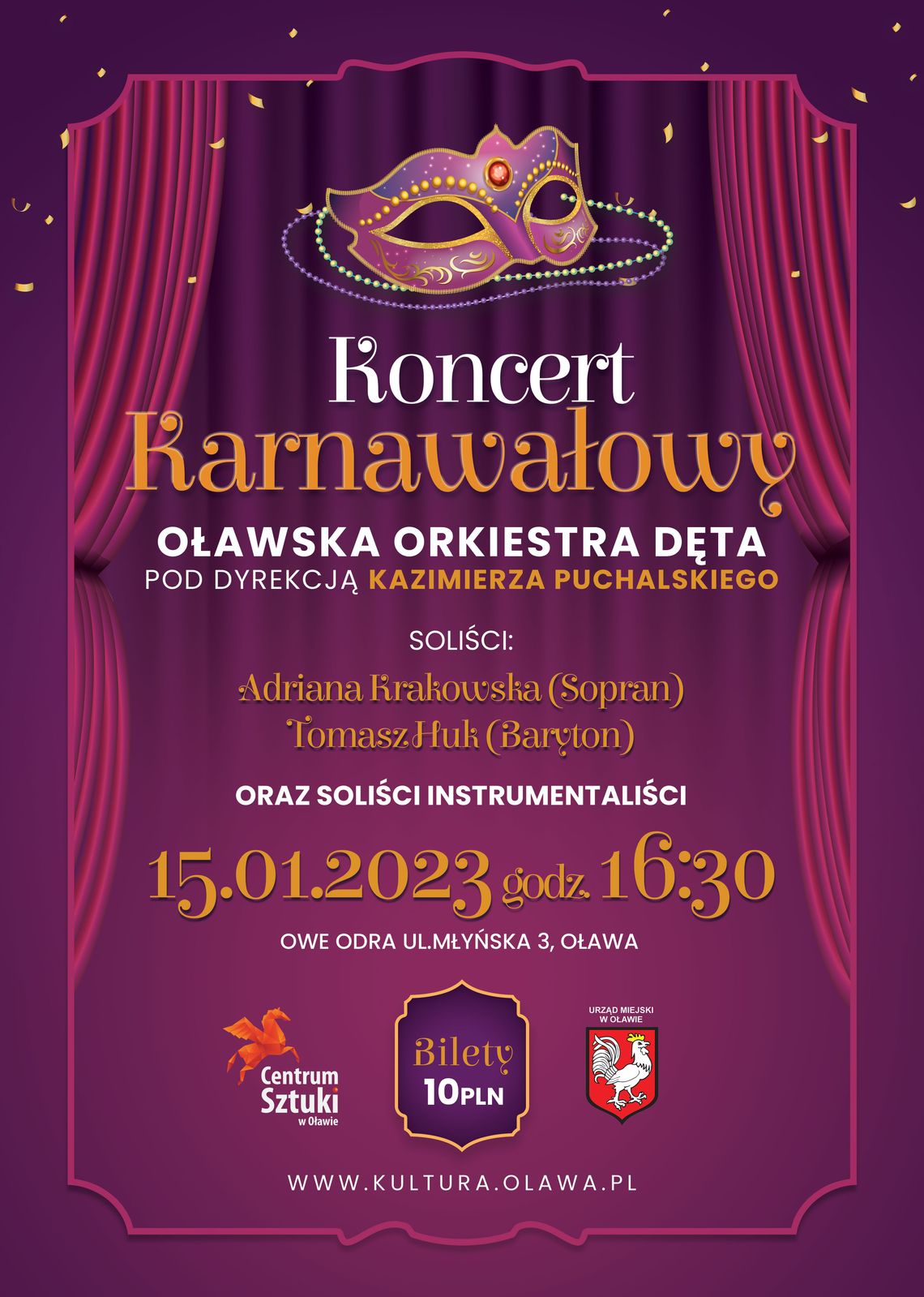 Karnawałowo z orkiestrą i solistami Karnawałowo z orkiestrą i solistami