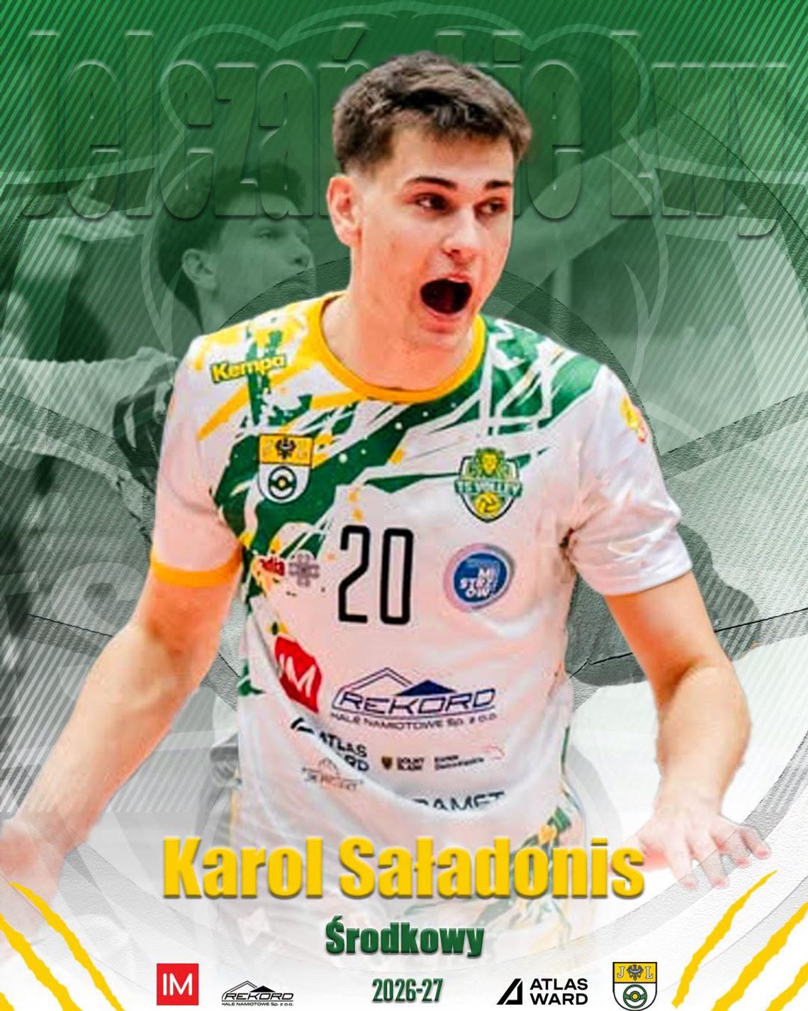 Karol Saładonis na kolejny sezon w "Volleyu" Karol Saładonis na kolejny sezon w "Volleyu"