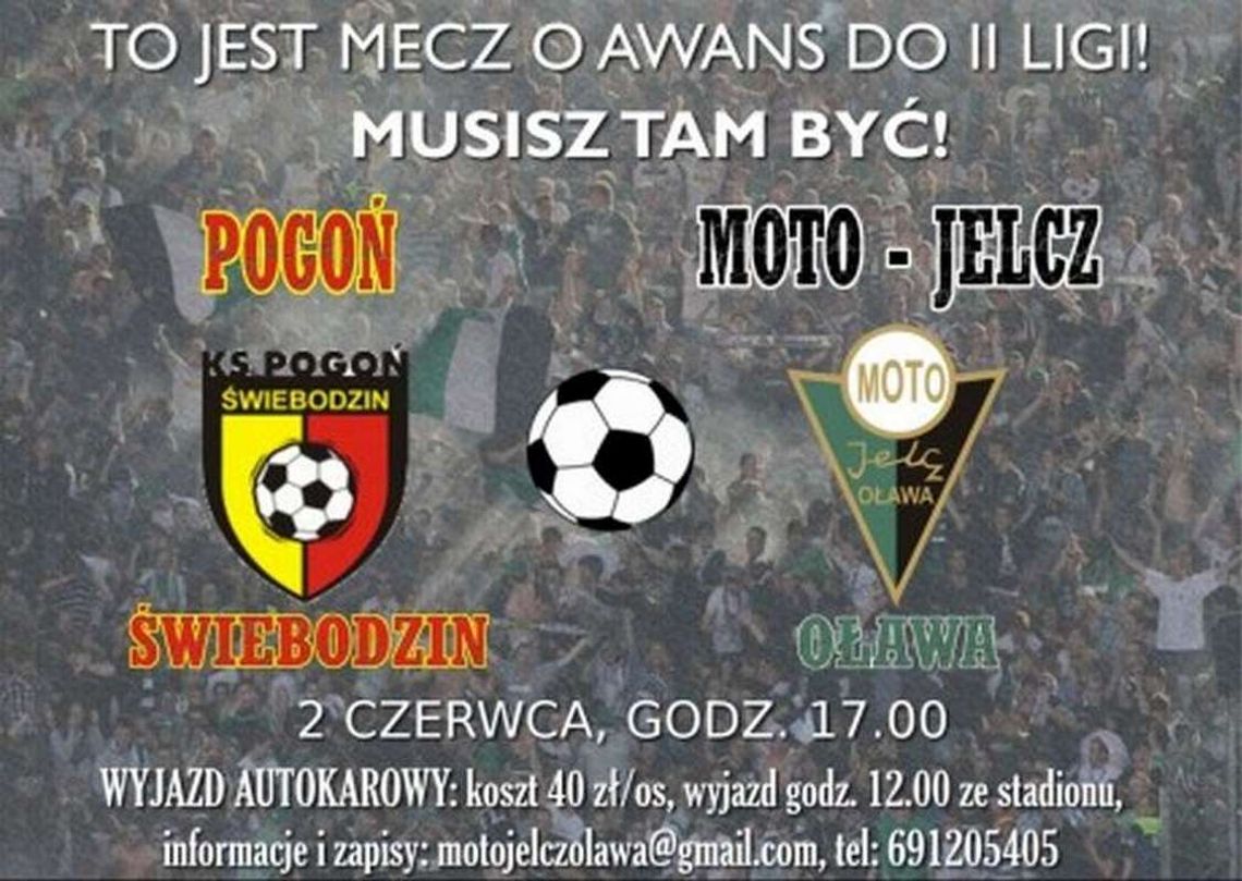 Kibice jadą do Świebodzina! Kibice jadą do Świebodzina!