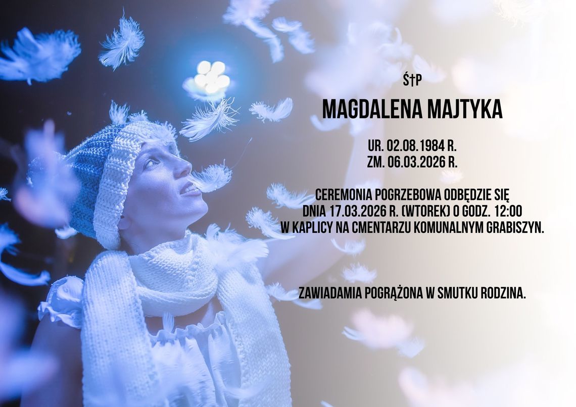 Kiedy odbędzie się pogrzeb Magdaleny Majtyki?