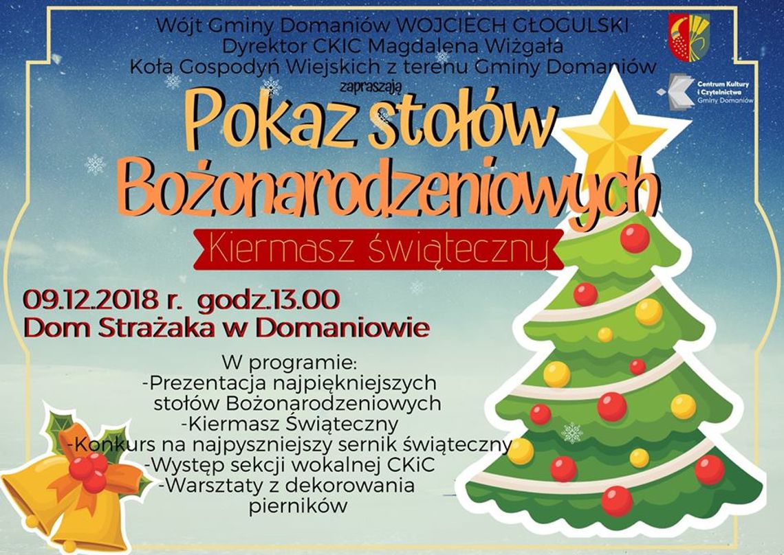 Kiermasz i pokaz stołów