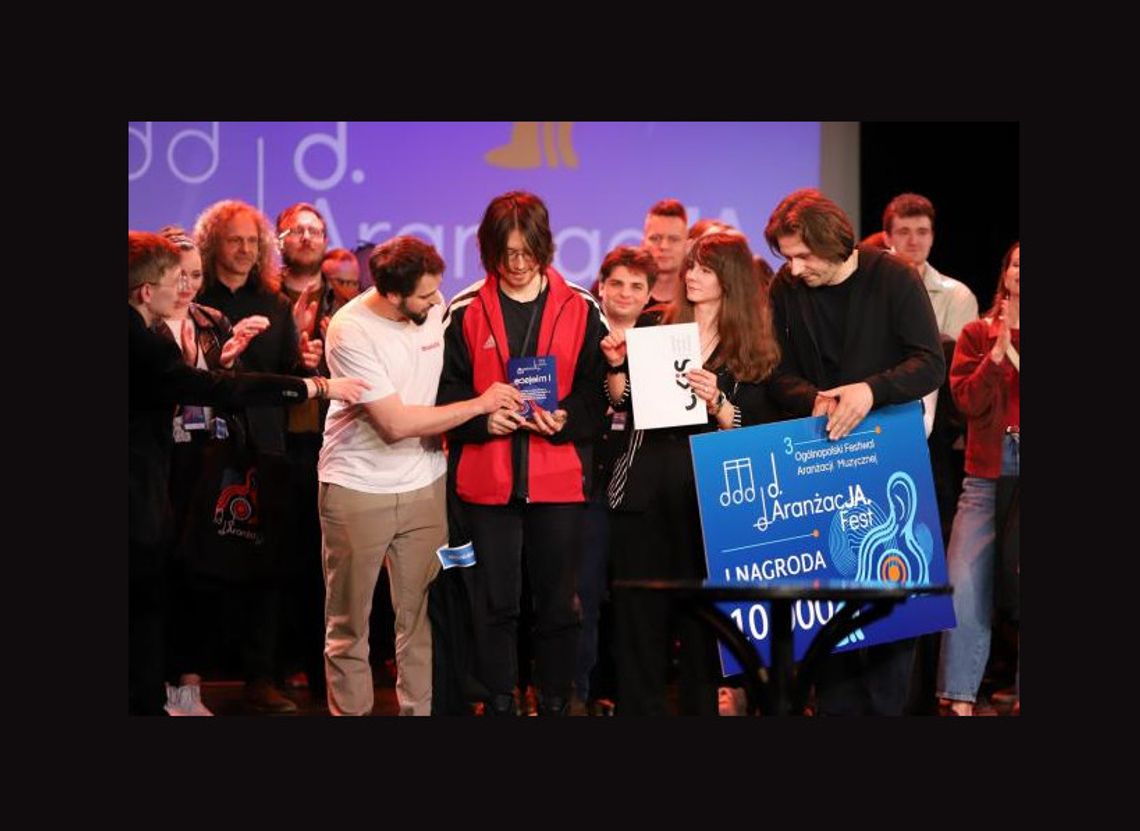 "kilka czułości" z nagrodą AranżacjJA Fest