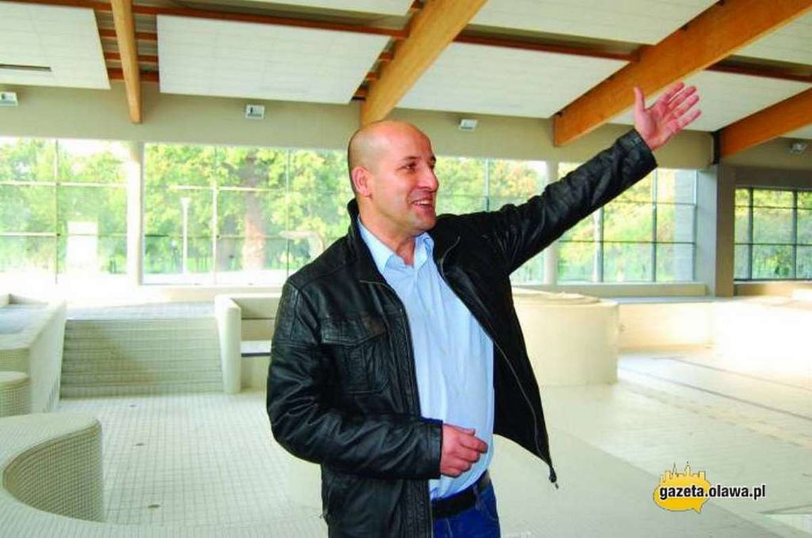 Kilka pytań do prezesa pływalni Kilka pytań do prezesa pływalni