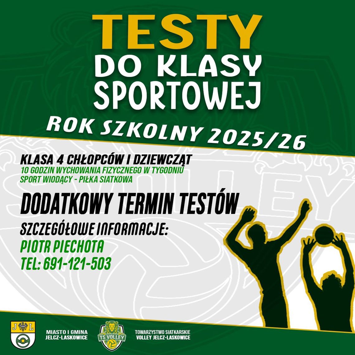 Klasa sportowa o profilu siatkarskim. Rekrutacja wciąz trwa