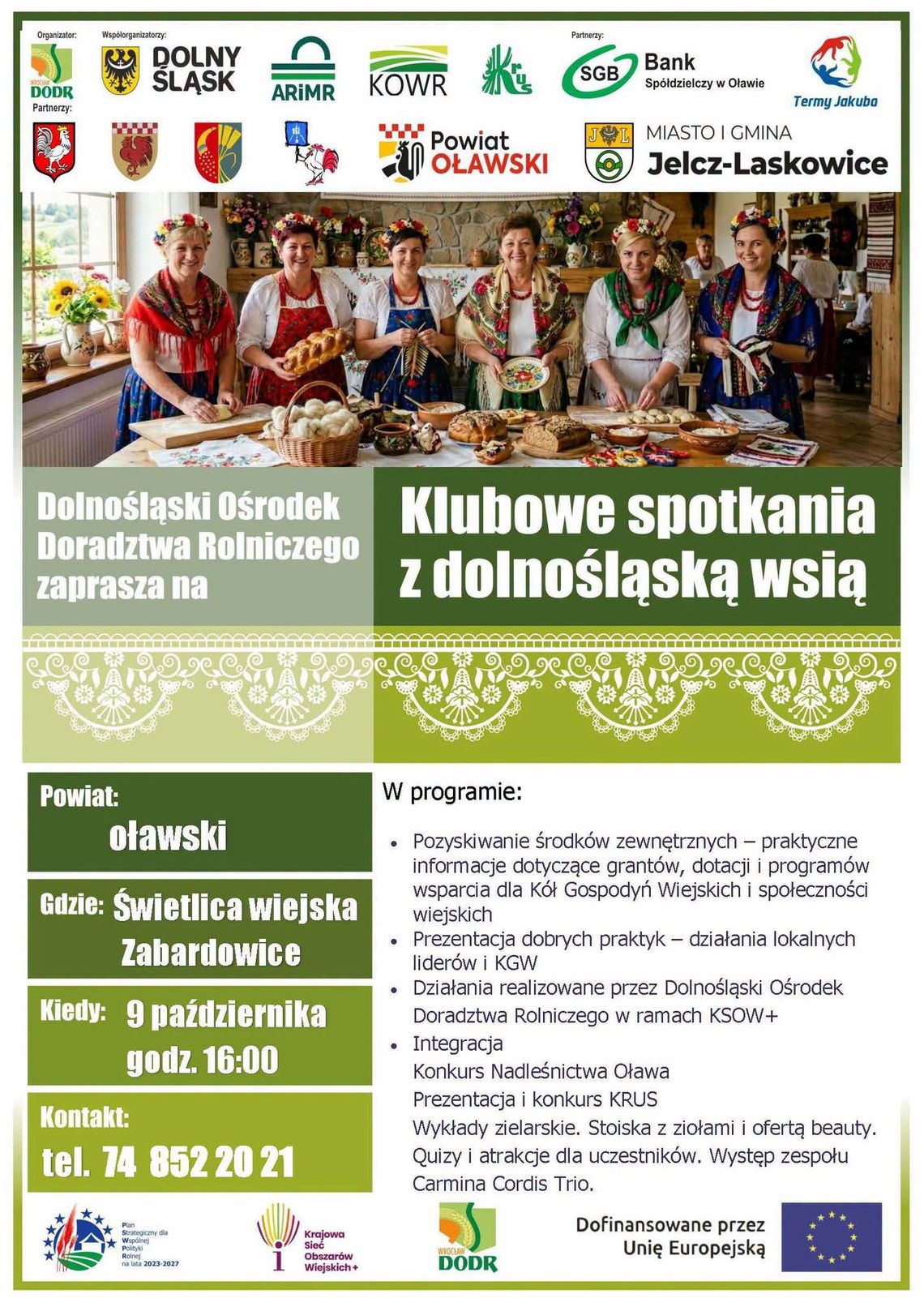 Klubowe spotkania z dolnośląską wsią!
