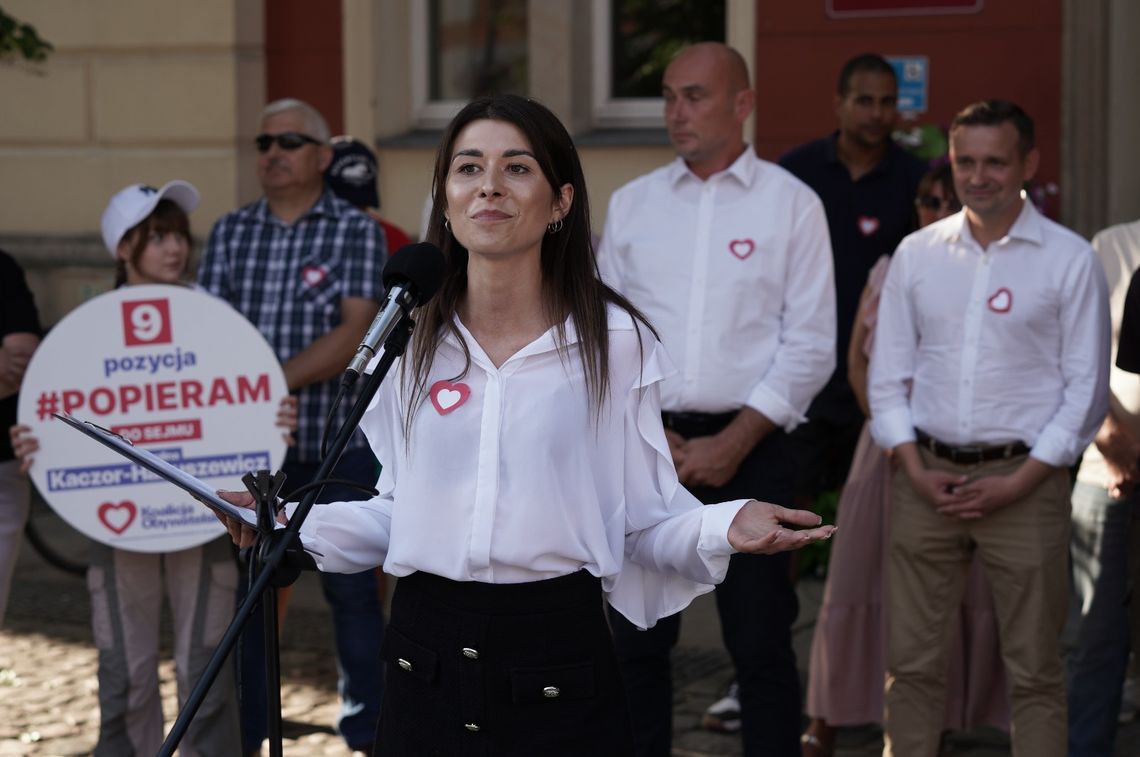 Karolina Kaczor-Hanuszewicz: - Idę po wygraną i liczę na państwa głosy! Karolina Kaczor-Hanuszewicz: - Idę po wygraną i liczę na państwa głosy!