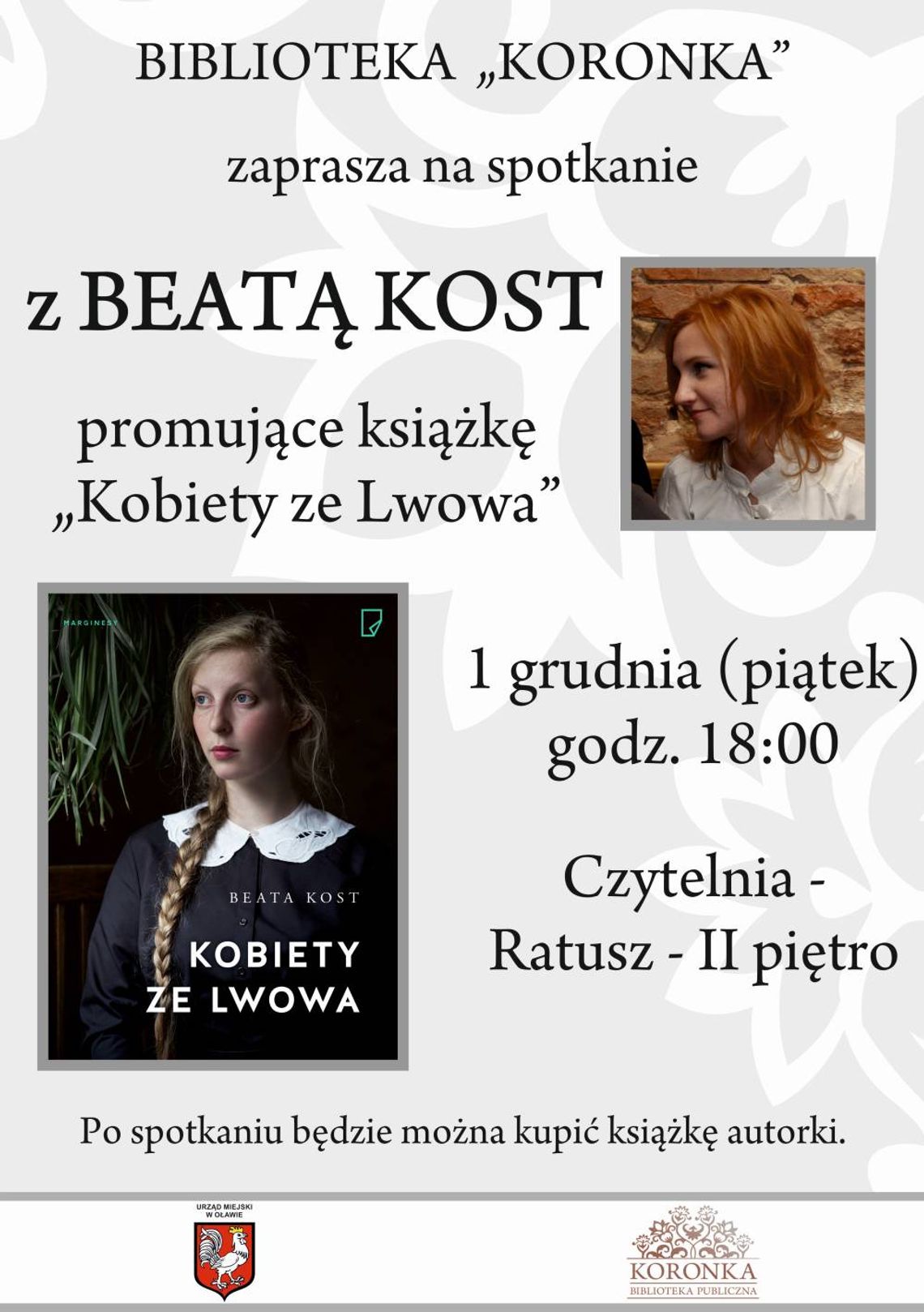 &quot;Kobiety Lwowa&quot; - spotkanie z Beatą Kost