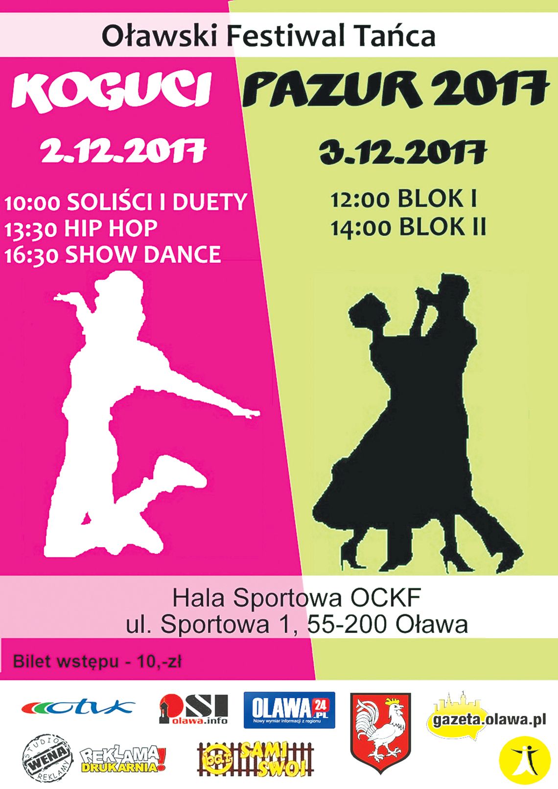 Koguci Pazur - taniec nowoczesny i towarzyski Koguci Pazur - taniec nowoczesny i towarzyski