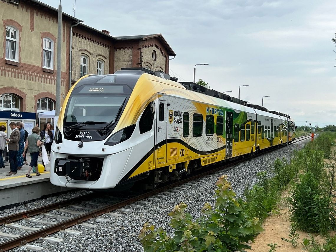 Koleje Dolnośląskie jadą już na trasie z Wrocławia przez Sobótkę do Świdnicy!