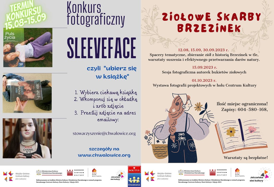 Kolejne inicjatywy lokalne. Tym razem w Chwałowicach i Brzezinkach