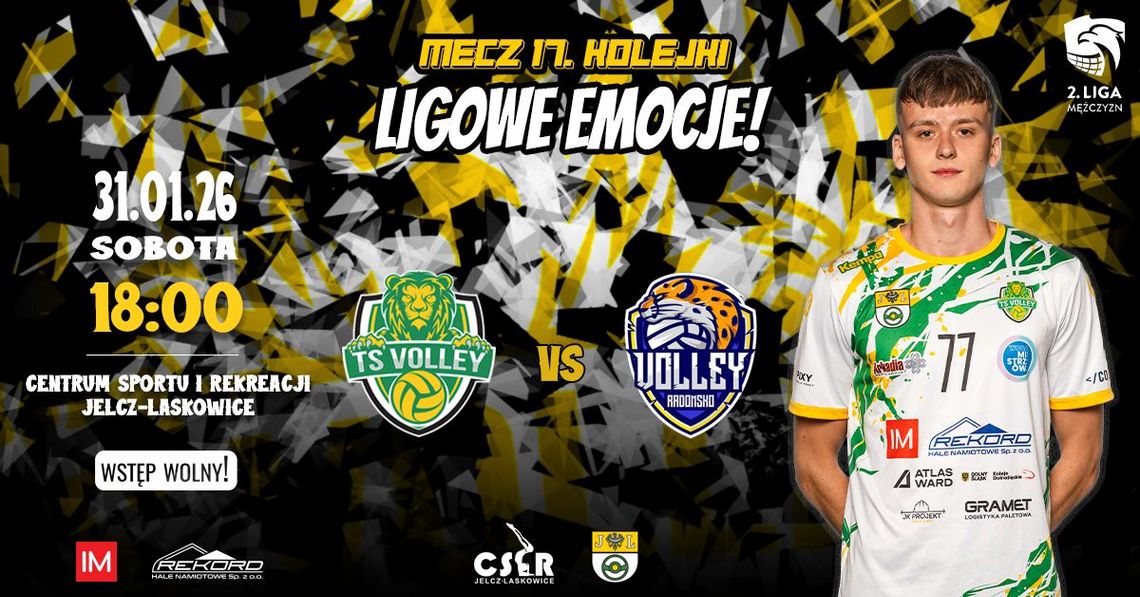 Kolejne ligowe starcie. Do J-L przyjeżdża drużyna z Radomska