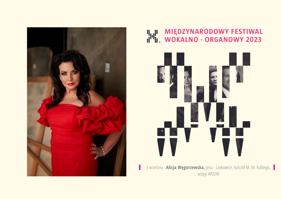 Kolejny koncert na festiwalu. Dziś Alicja Węgorzewska