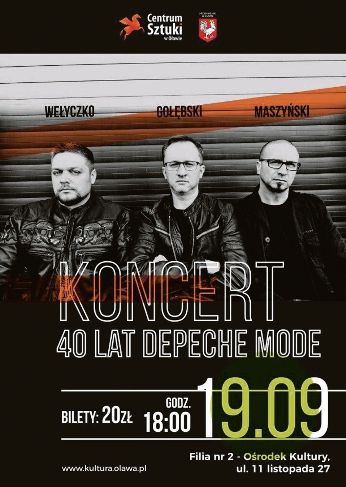 Koncert "40 lat Depeche Mode"