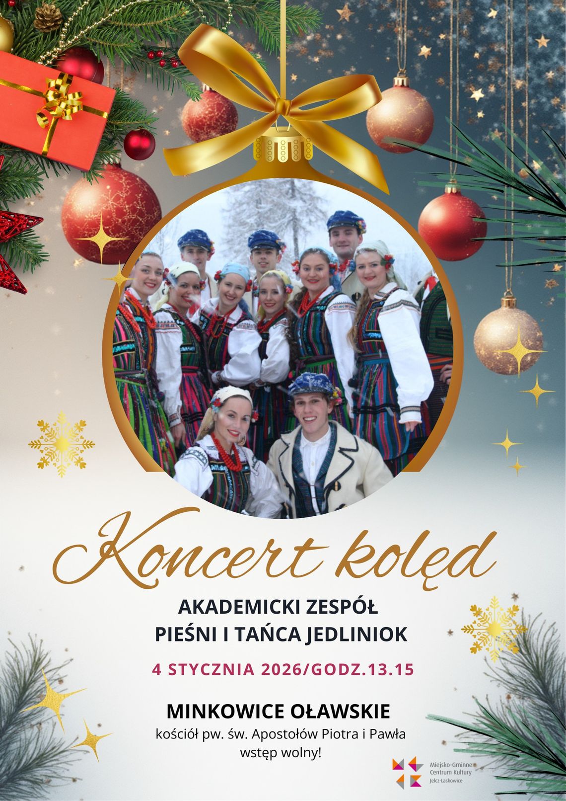 Koncert kolęd w Minkowicach Oławskich Koncert kolęd w Minkowicach Oławskich