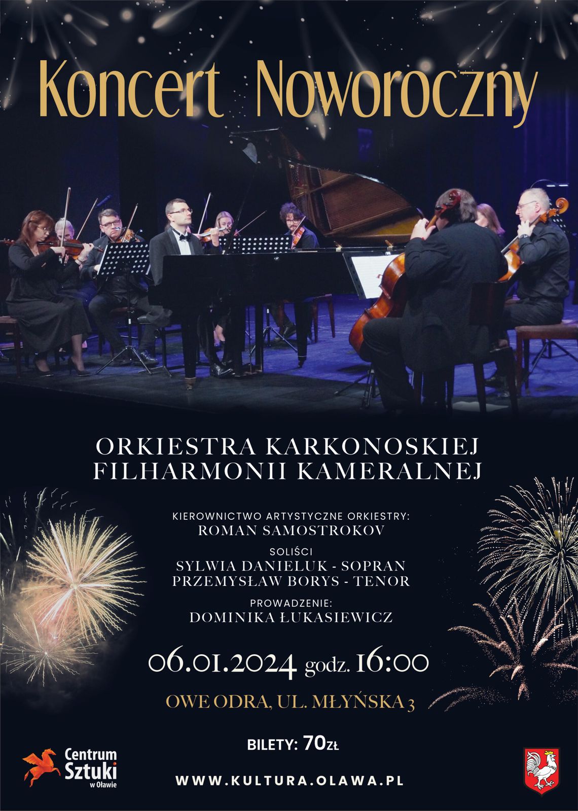 Koncert Noworoczny z Karkonoską Filharmonią Kameralną