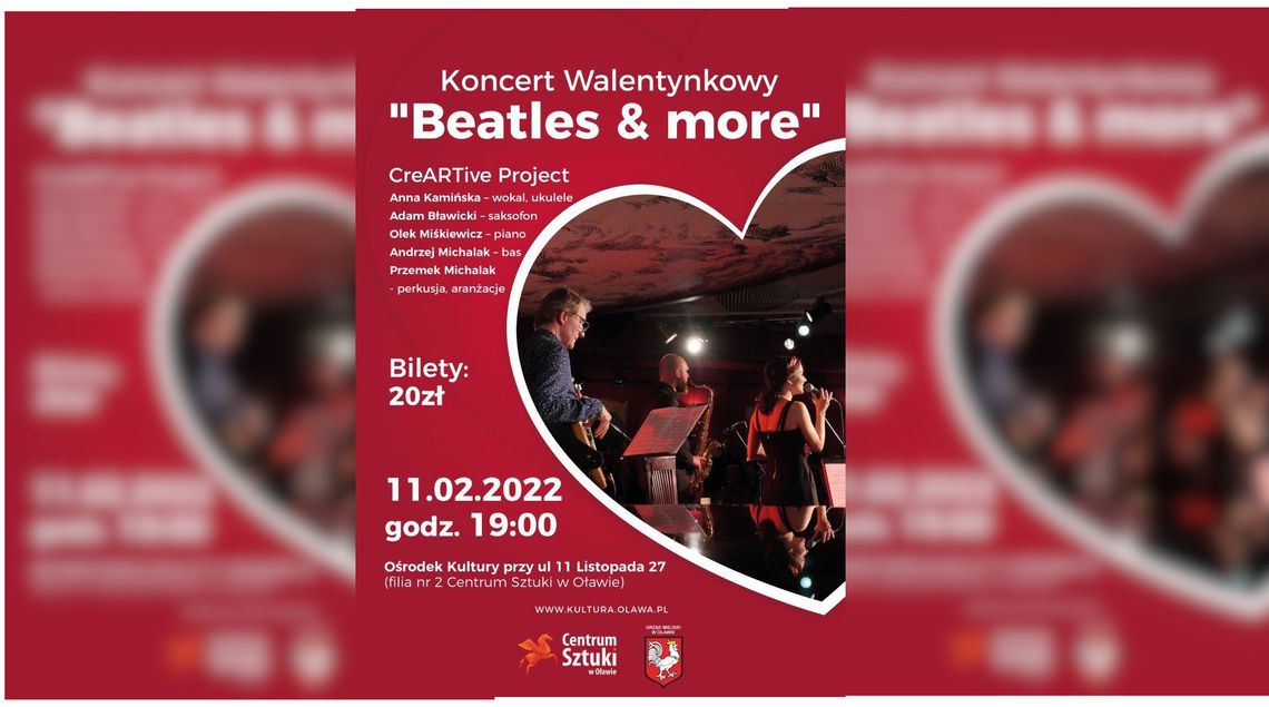 Koncert walentynkowy „Beatles & more”