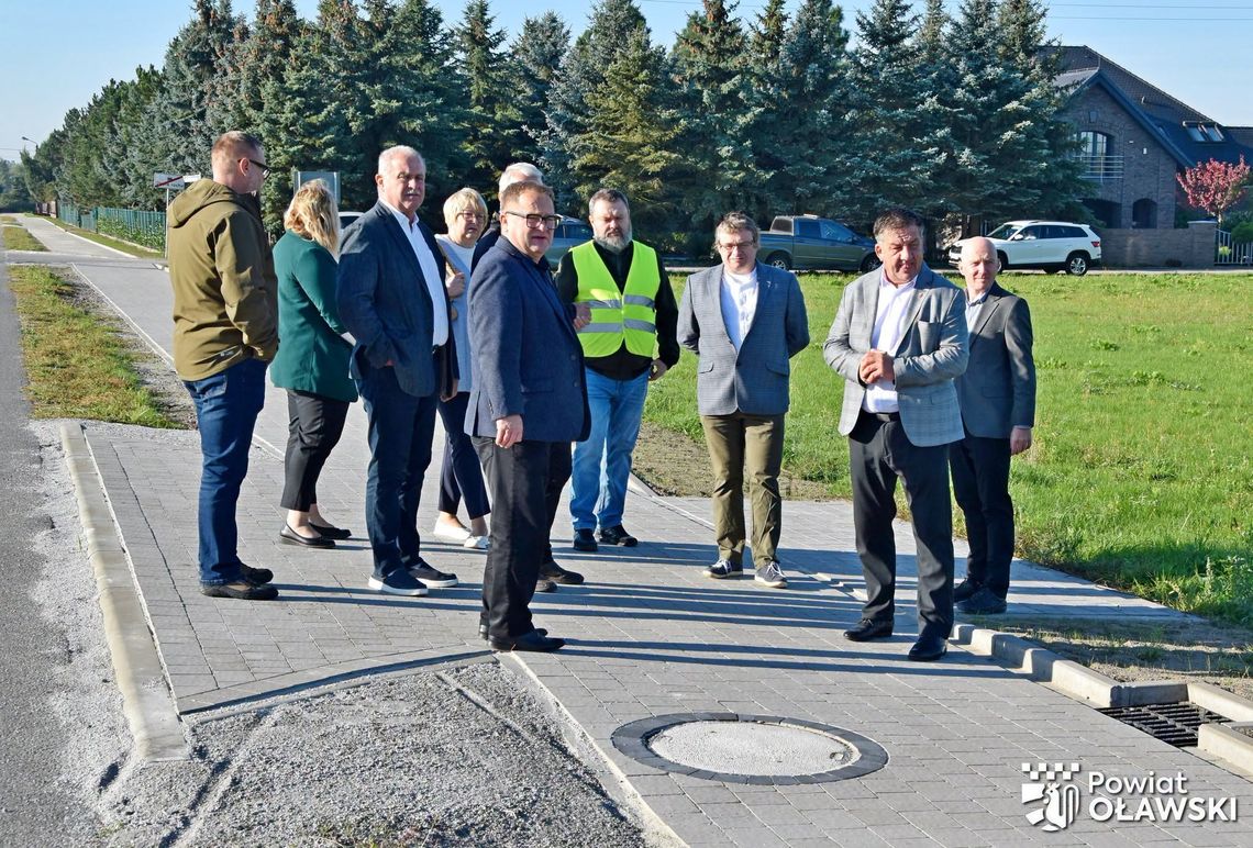 Koniec budowy chodnika przy Wójcickiej Koniec budowy chodnika przy Wójcickiej