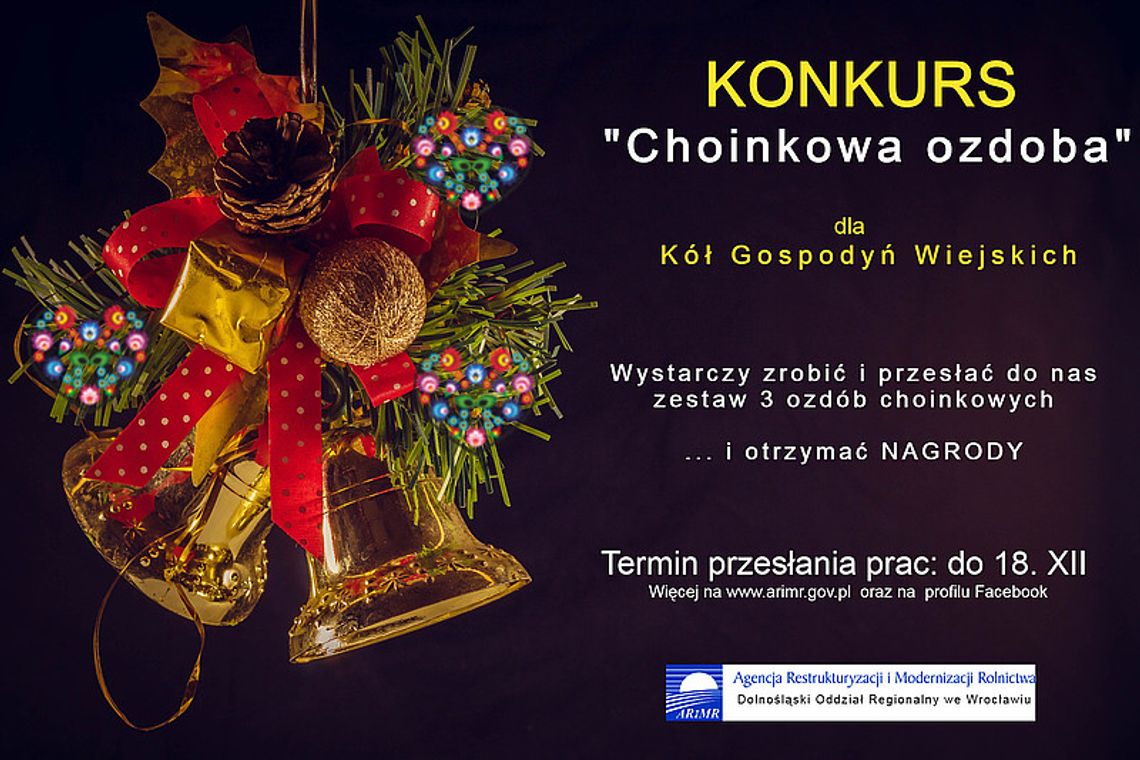 Konkurs na choinkową ozdobę