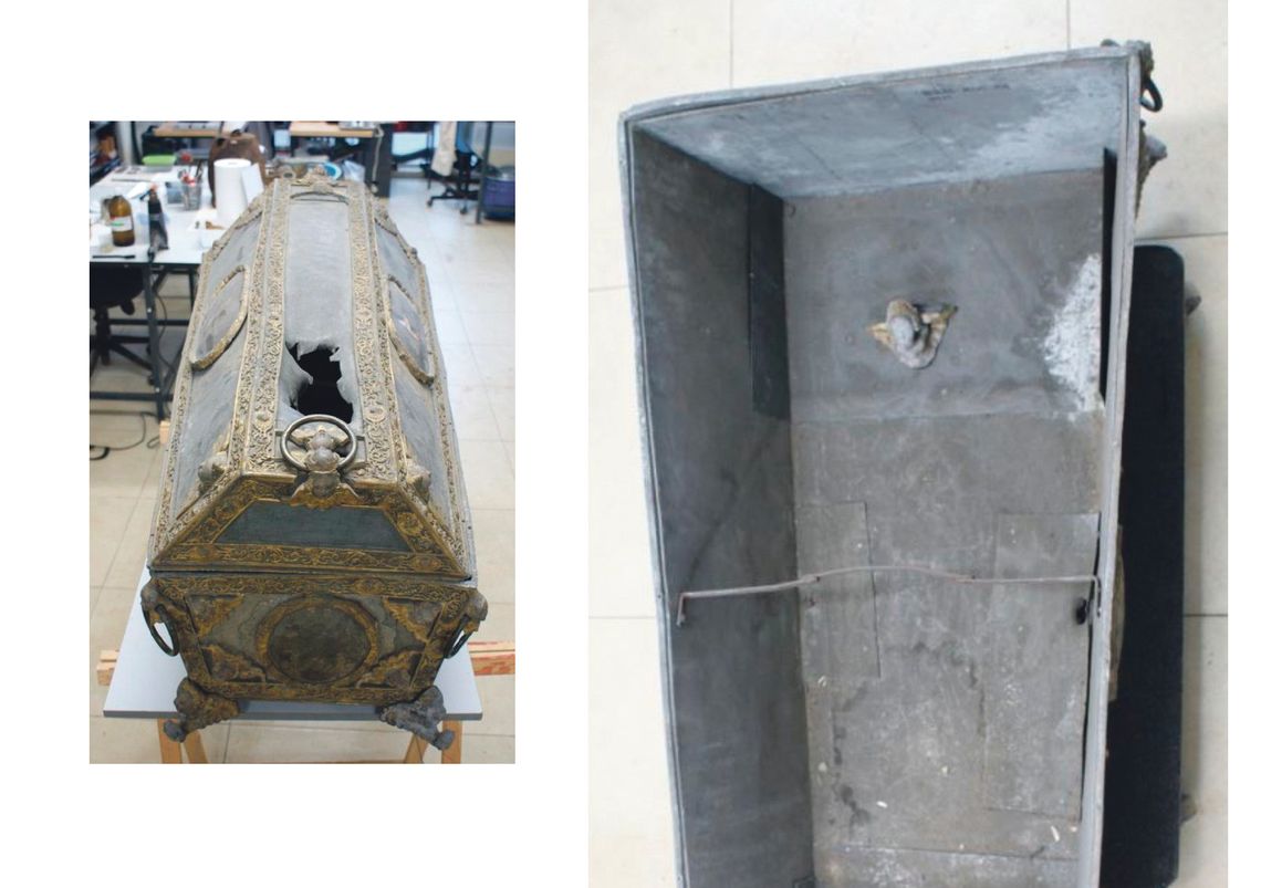 Konserwacja sarkofagu Ludwiki. Trwa drugi etap prac