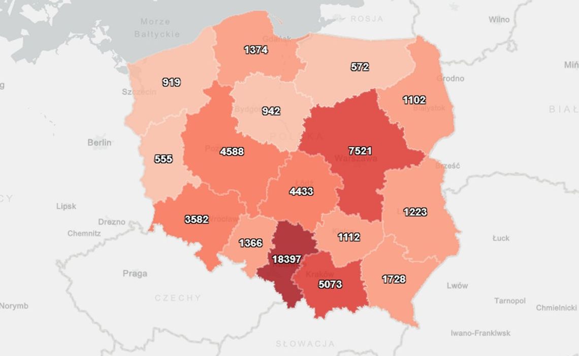 Koronawirus w Polsce. Rekord zakażeń
