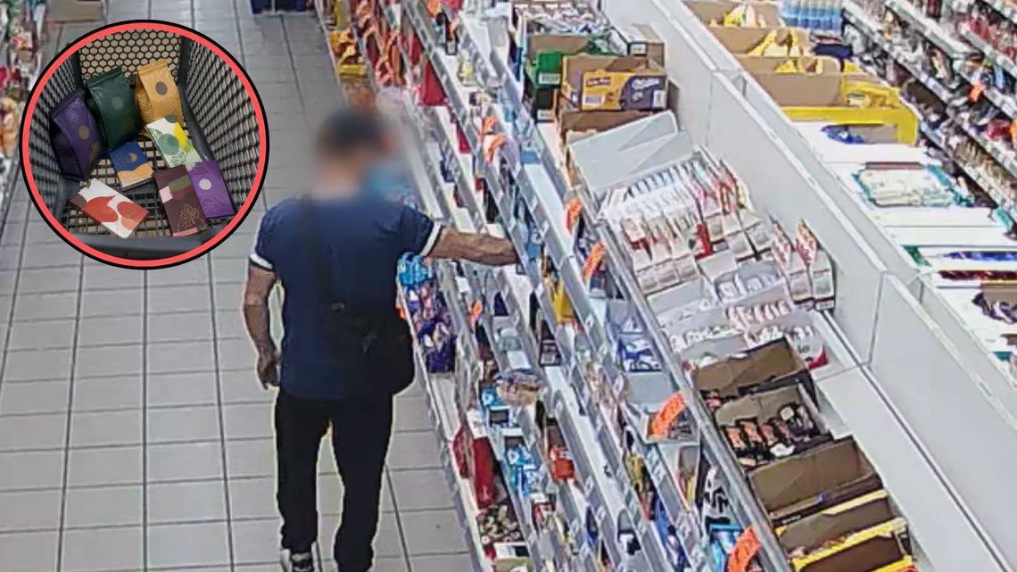 Kradł kawy i słodycze. W końcu wpadł Kradł kawy i słodycze. W końcu wpadł