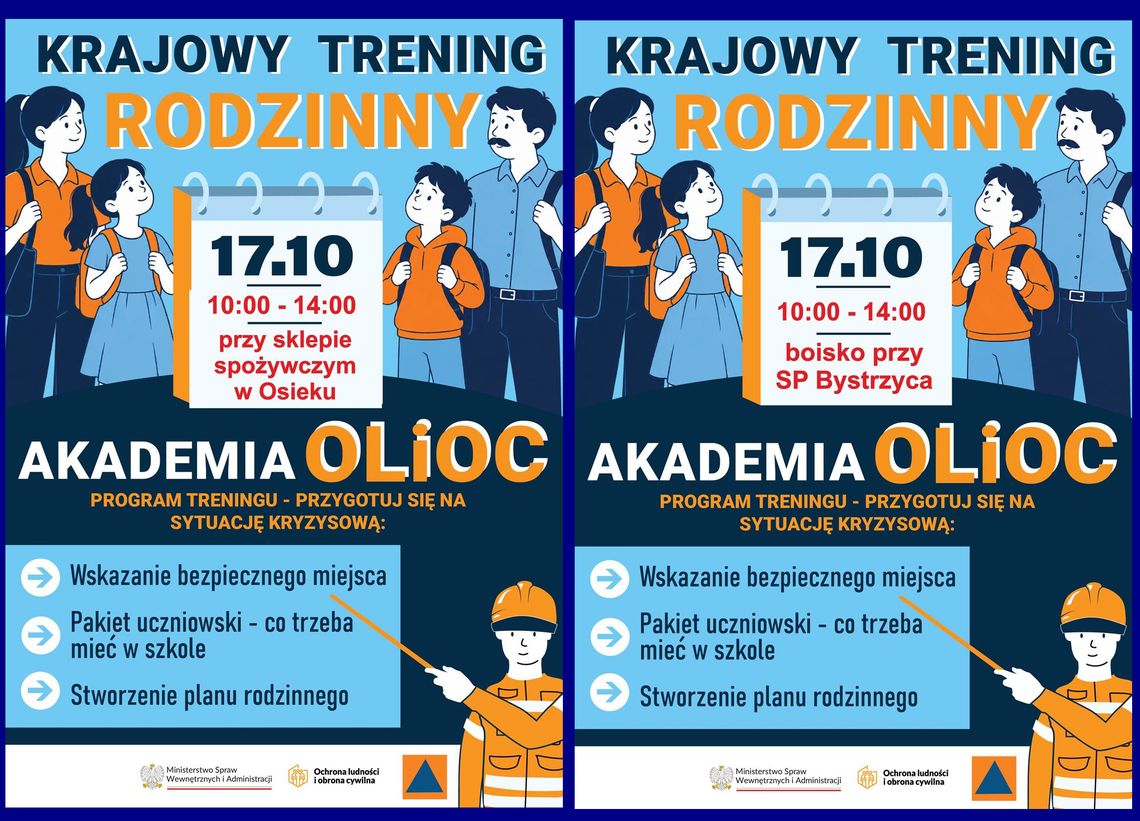 Krajowy Trening Rodzinny w Bystrzycy i Osieku Krajowy Trening Rodzinny w Bystrzycy i Osieku