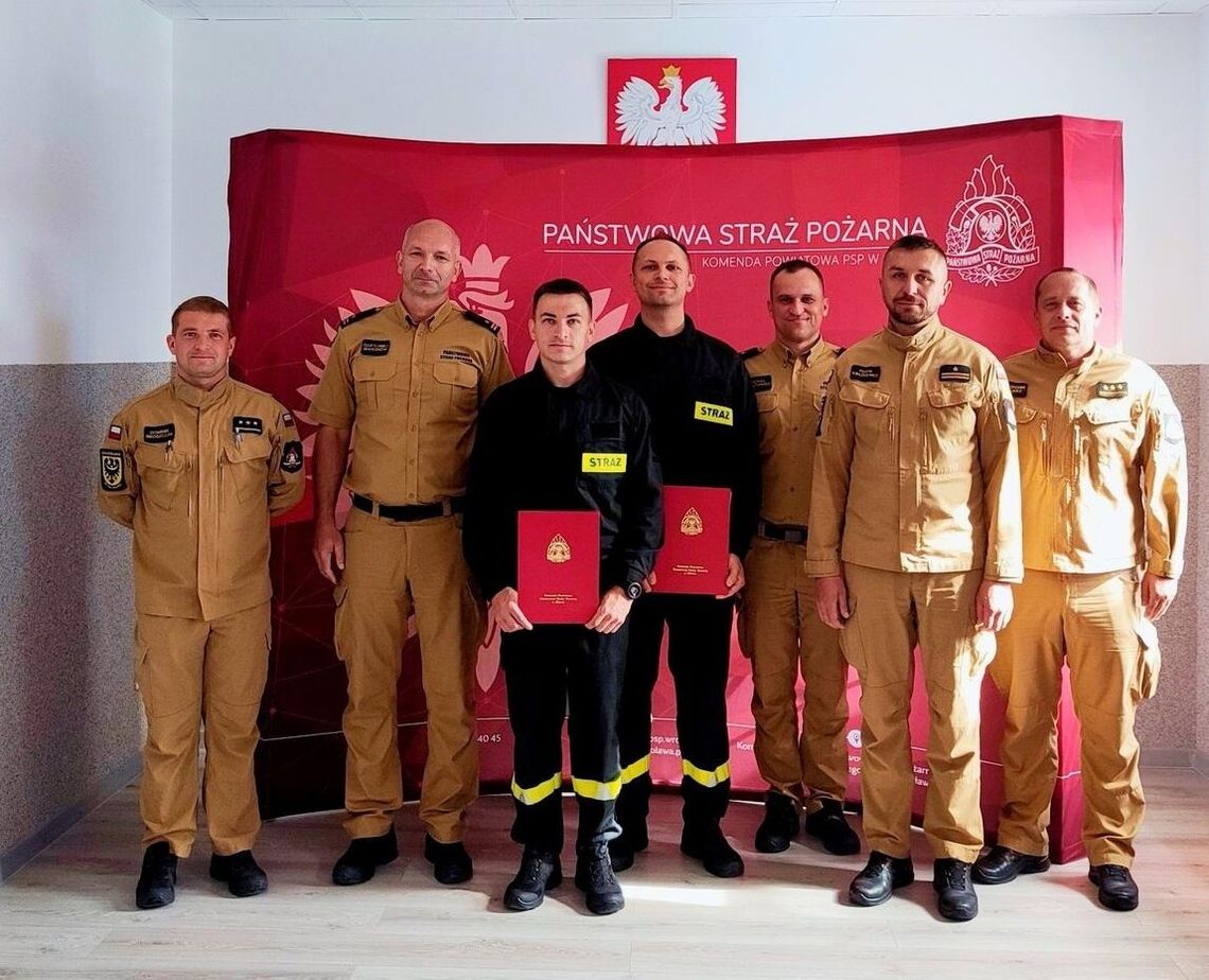 Krzysztof Pietluch i Maciej Wojciechowski uroczyście ślubowali