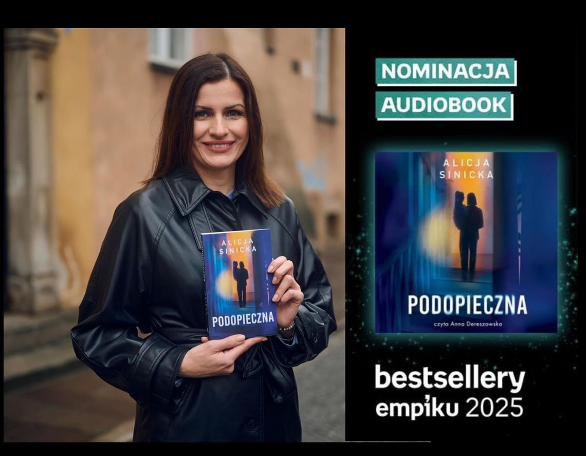 Książka pisarki z Oławy nominowana do nagrody Bestsellery Empiku