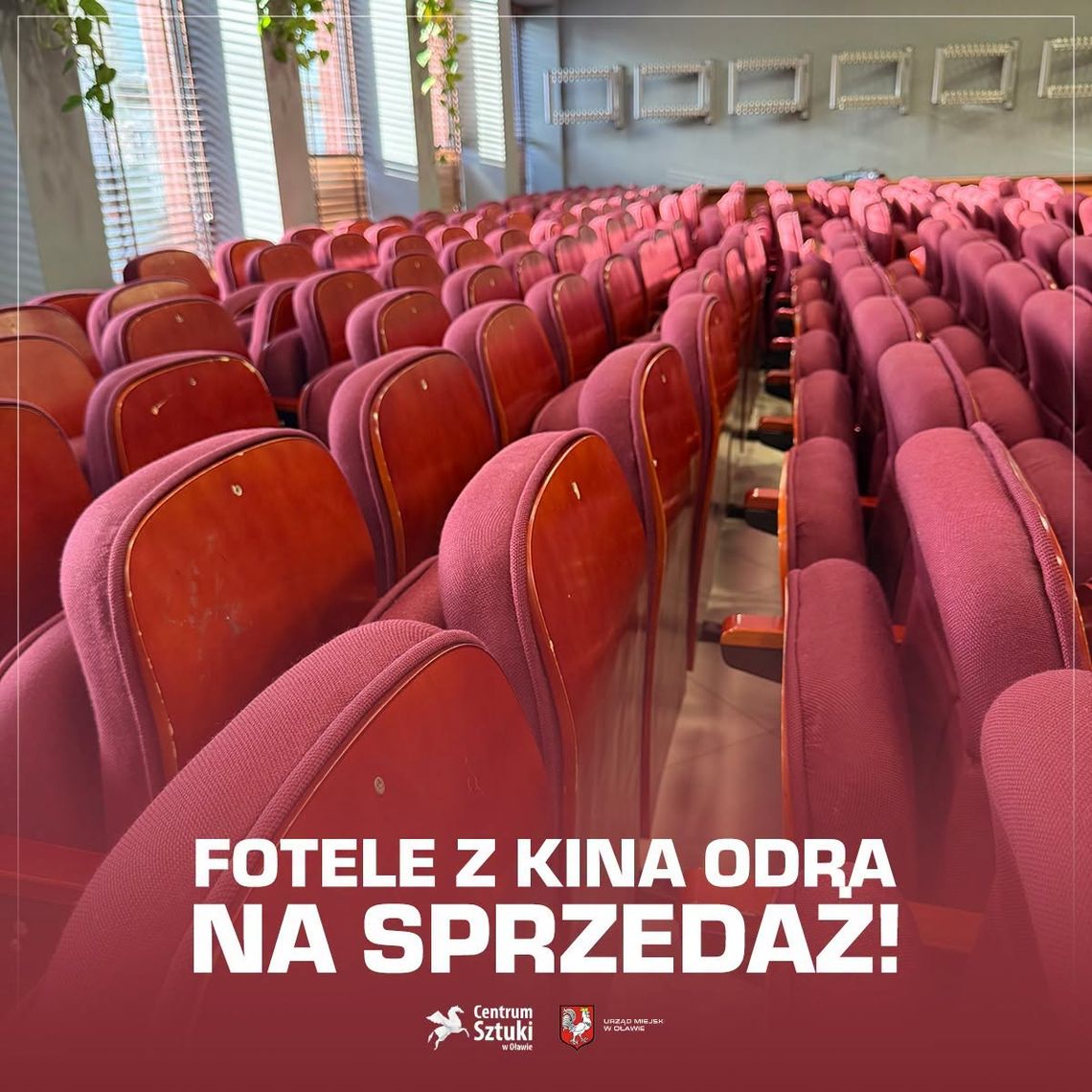 Kup sobie fotel z kina ODRA! Tanio