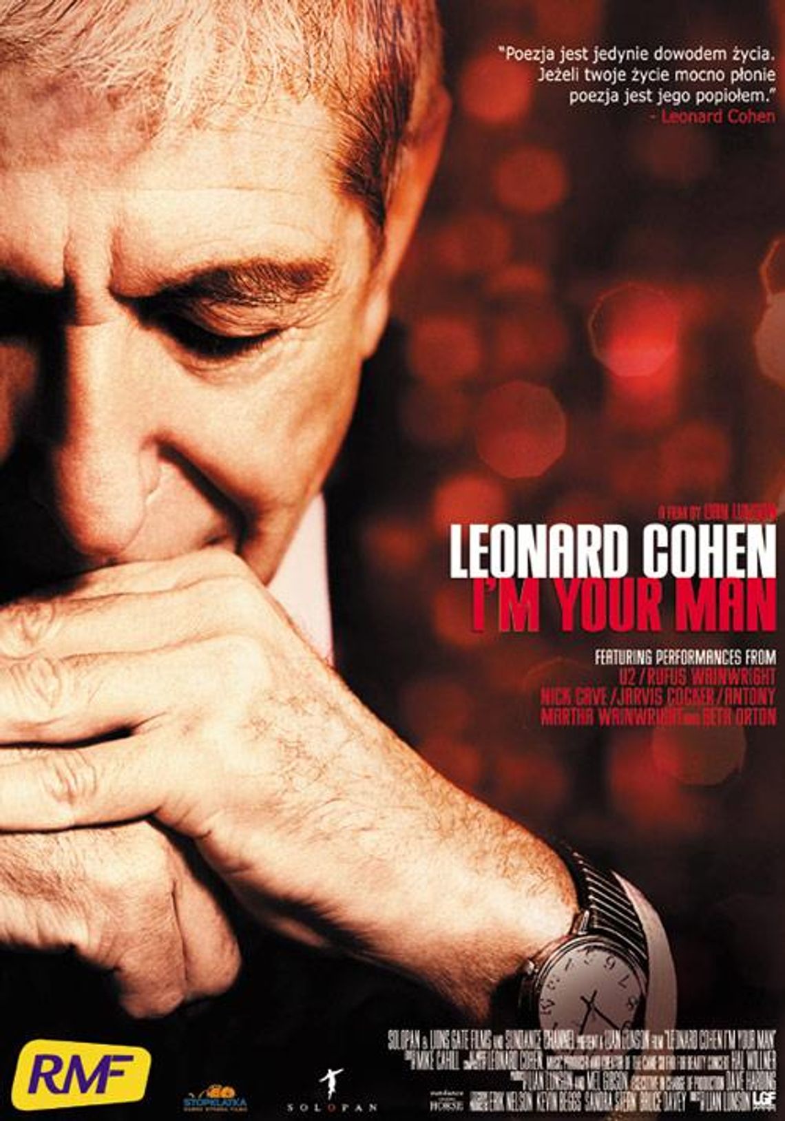 Leonard Cohen: I`m Your man w kinie seniora. Wstęp 10 złotych