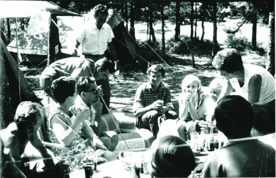 LESŁAW MAZUR: - Moje wspomnienia o pierwszym turnusie na obozie harcerskim w Lubiatowie w lipcu w 1968
