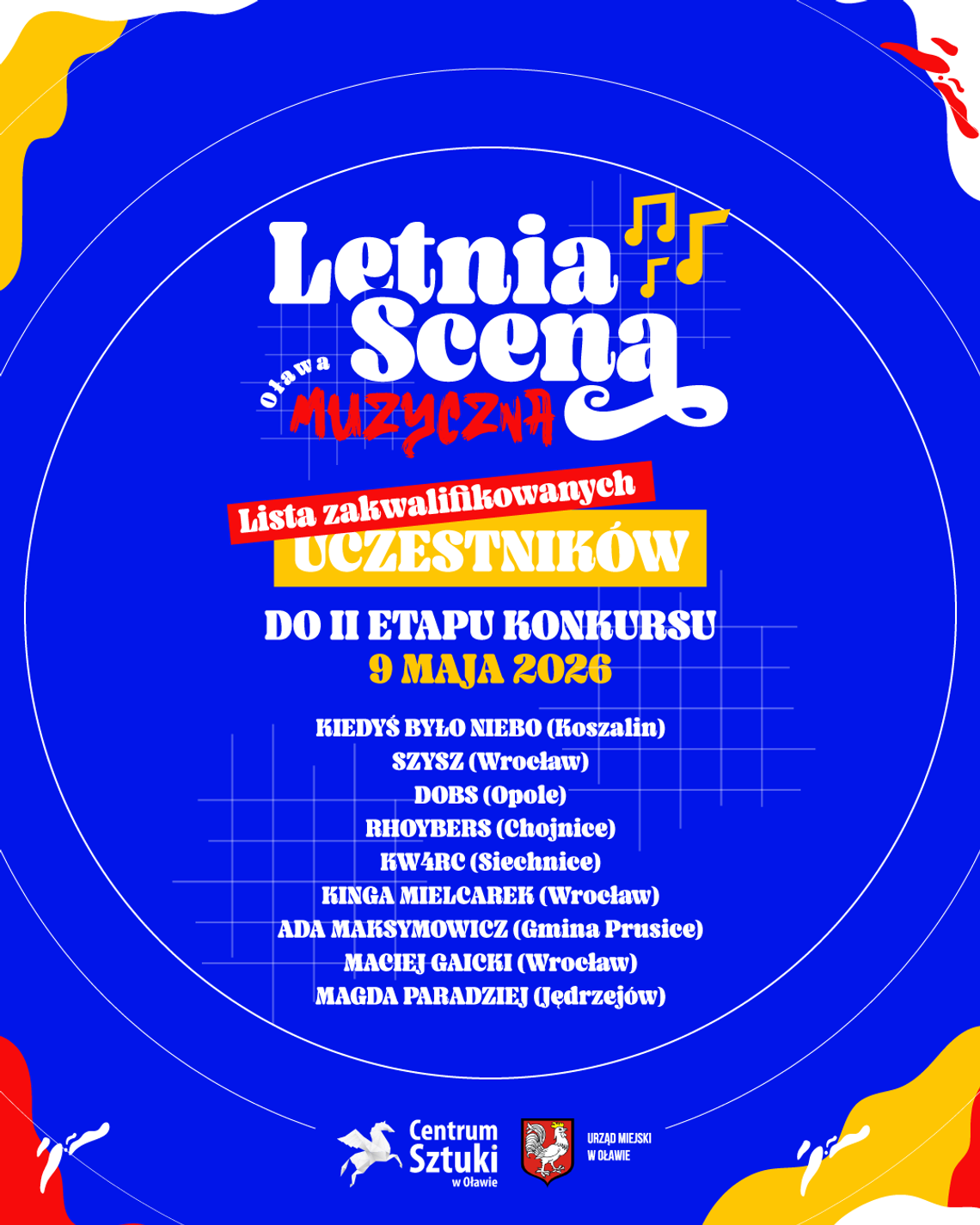 Letnia scena muzyczna - czas na drugi etap