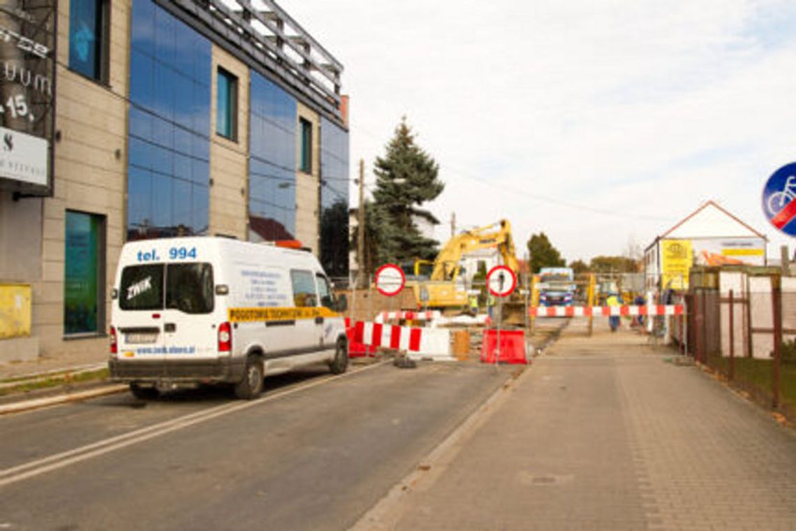 Lipowa będzie dłużej zamknięta...