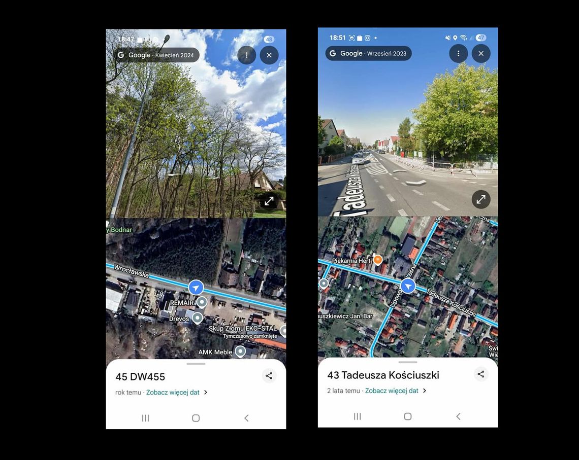 LIST: - Chodzi o latarnie i drzewa