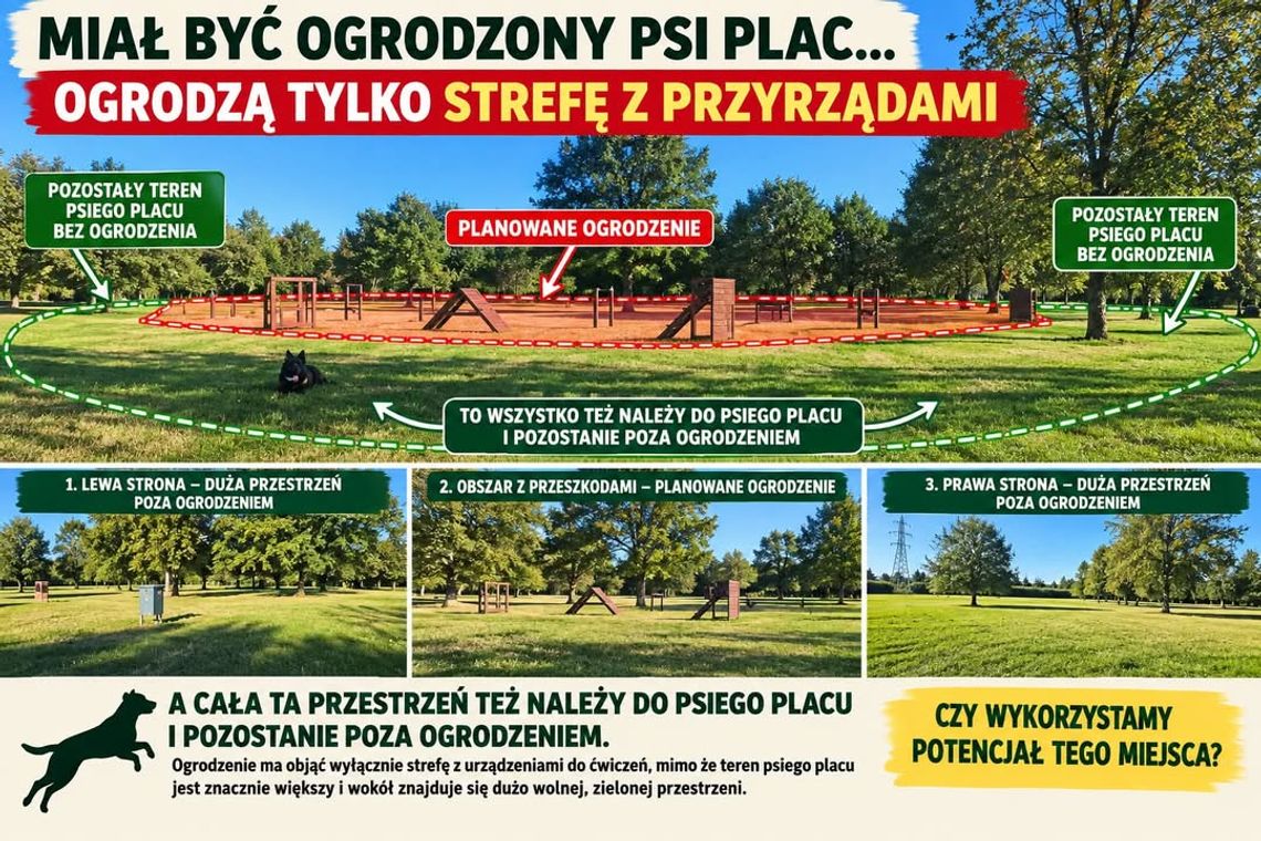 LIST: - Miał być bezpieczny psi plac. Będzie klitka?