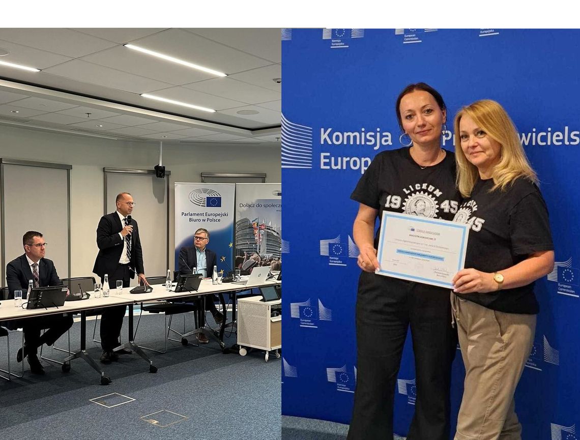 LO nr 1 z Oławy nadal w gronie Szkół Ambasadorów Parlamentu Europejskiego!