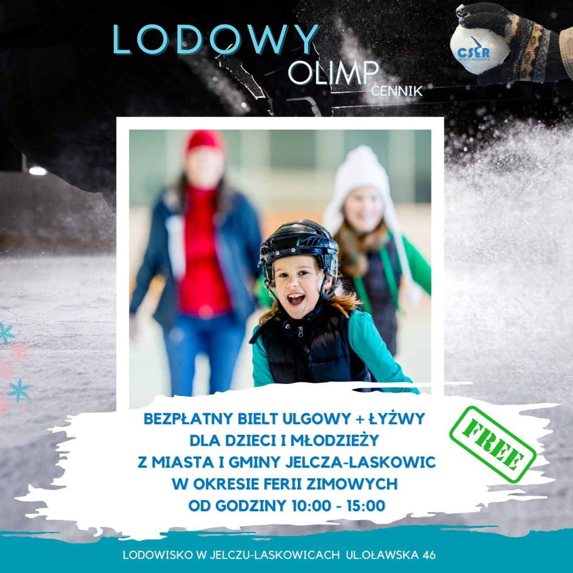 Lodowisko za darmo!