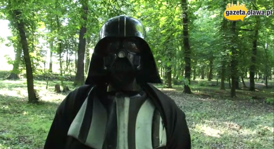 Lord Vader przemówił w parku!